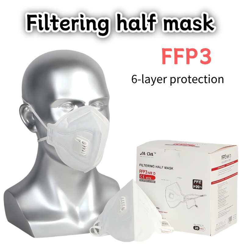 Anti Pollution Mask - 20 sztuk/pudełko Maseczka składana FFP3 NR