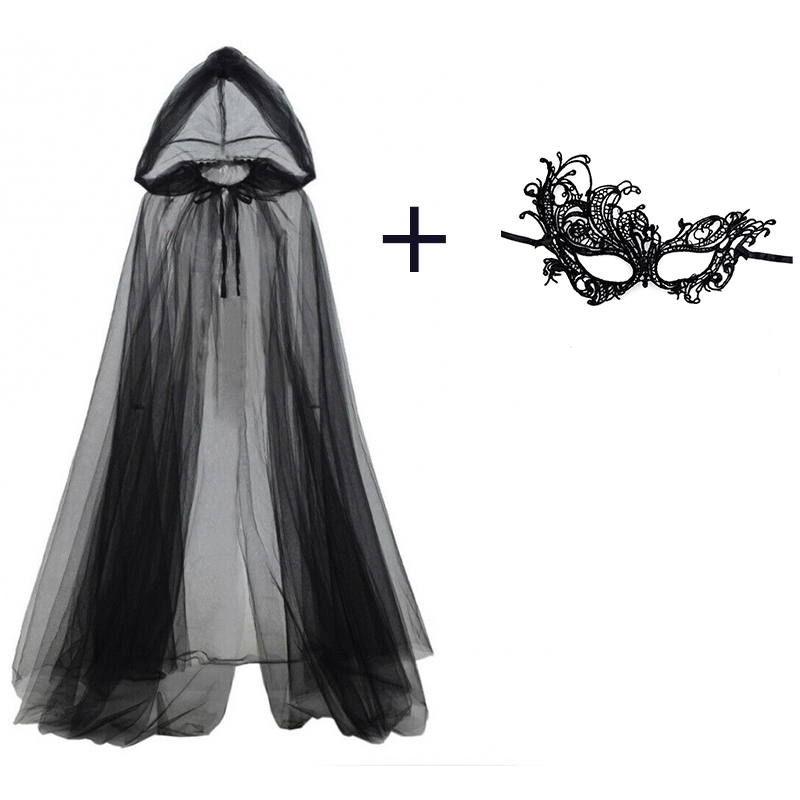 Black Face Mask Pack - Zestaw 2 szt. czarnego płaszcza z