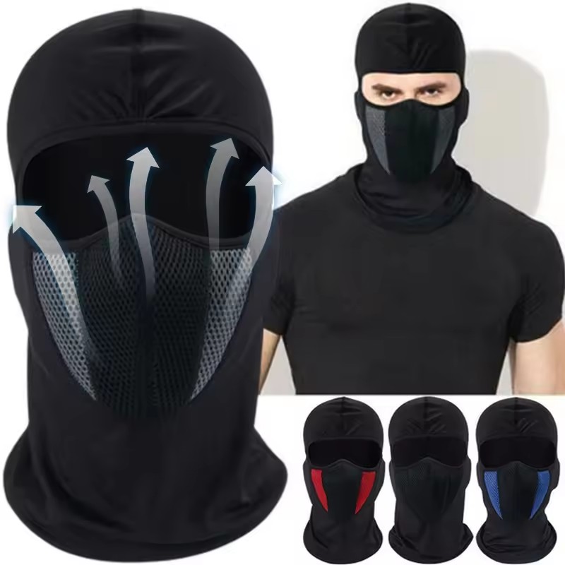 Sports Mask Breathable - Kompletna maska na twarz rowerowa wiatroodporna
