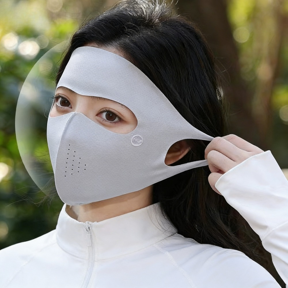 Sports Mask Breathable - Maska na twarz z jedwabiu lodowego