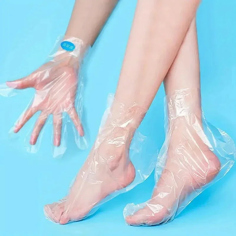 Disposable Mask Blue - Gruba, jednorazowa maska na dłonie i