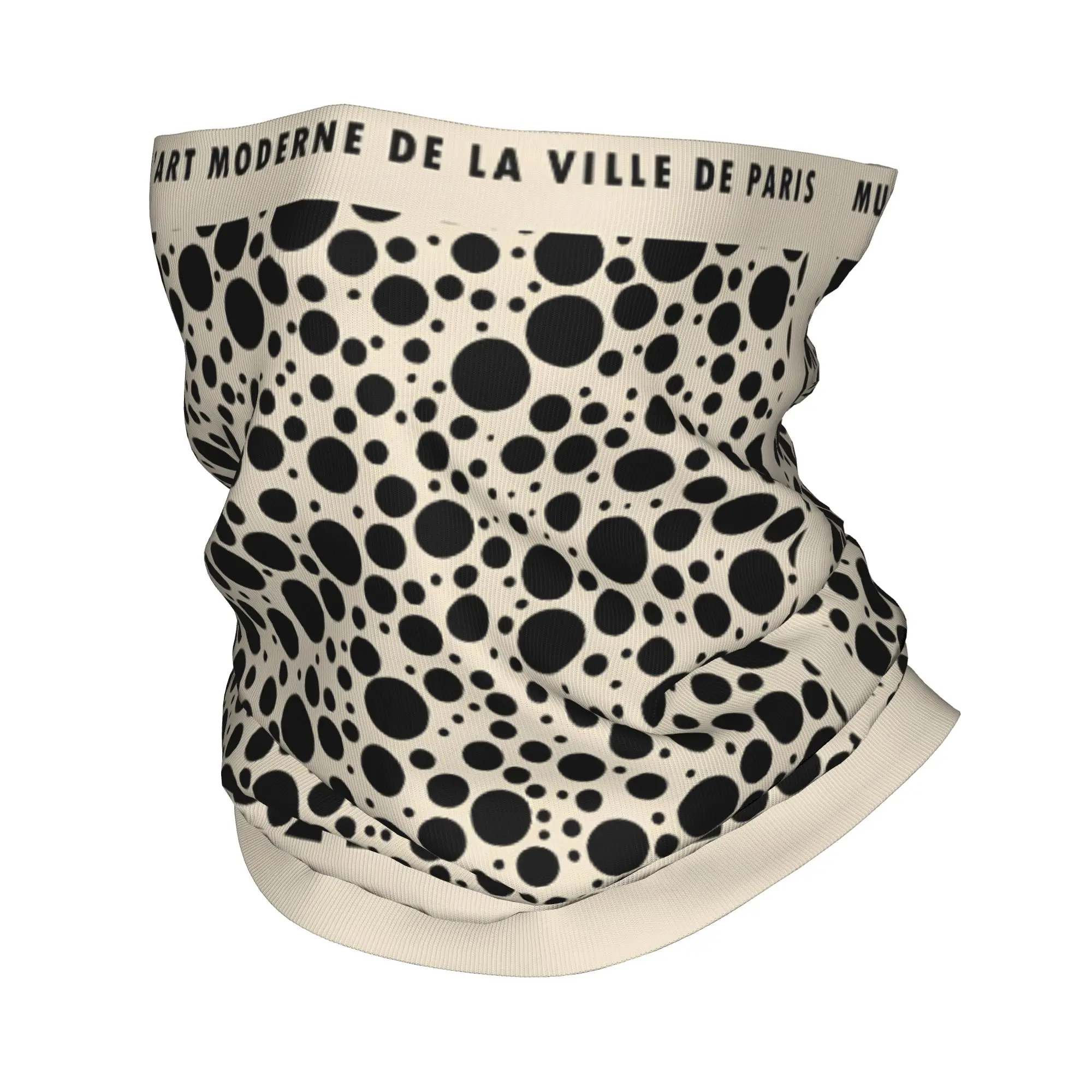 Neck Gaiter Face Cover - Bandana Klasyczna z Dynią Yayoi Kusamy,