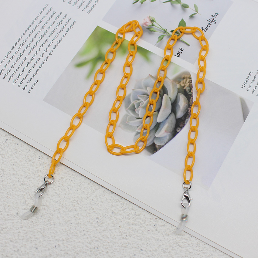 Kolorowe okulary akrylowe dla  – Mask Chain Holder recenzja i cena