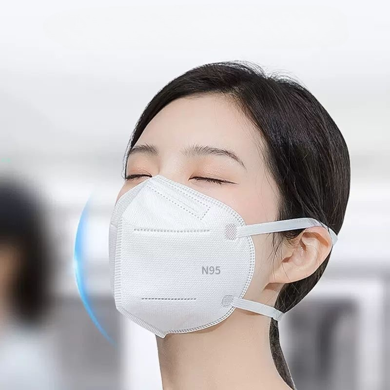 Jednorazowe maseczki KN95, 50  – Face Mask Storage Box recenzja i cena