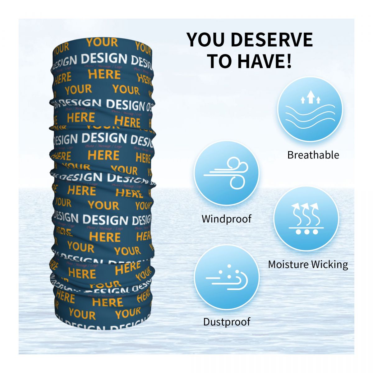 Personalizuj swój wzór tutaj:  – Neck Gaiter Face Cover recenzja i cena