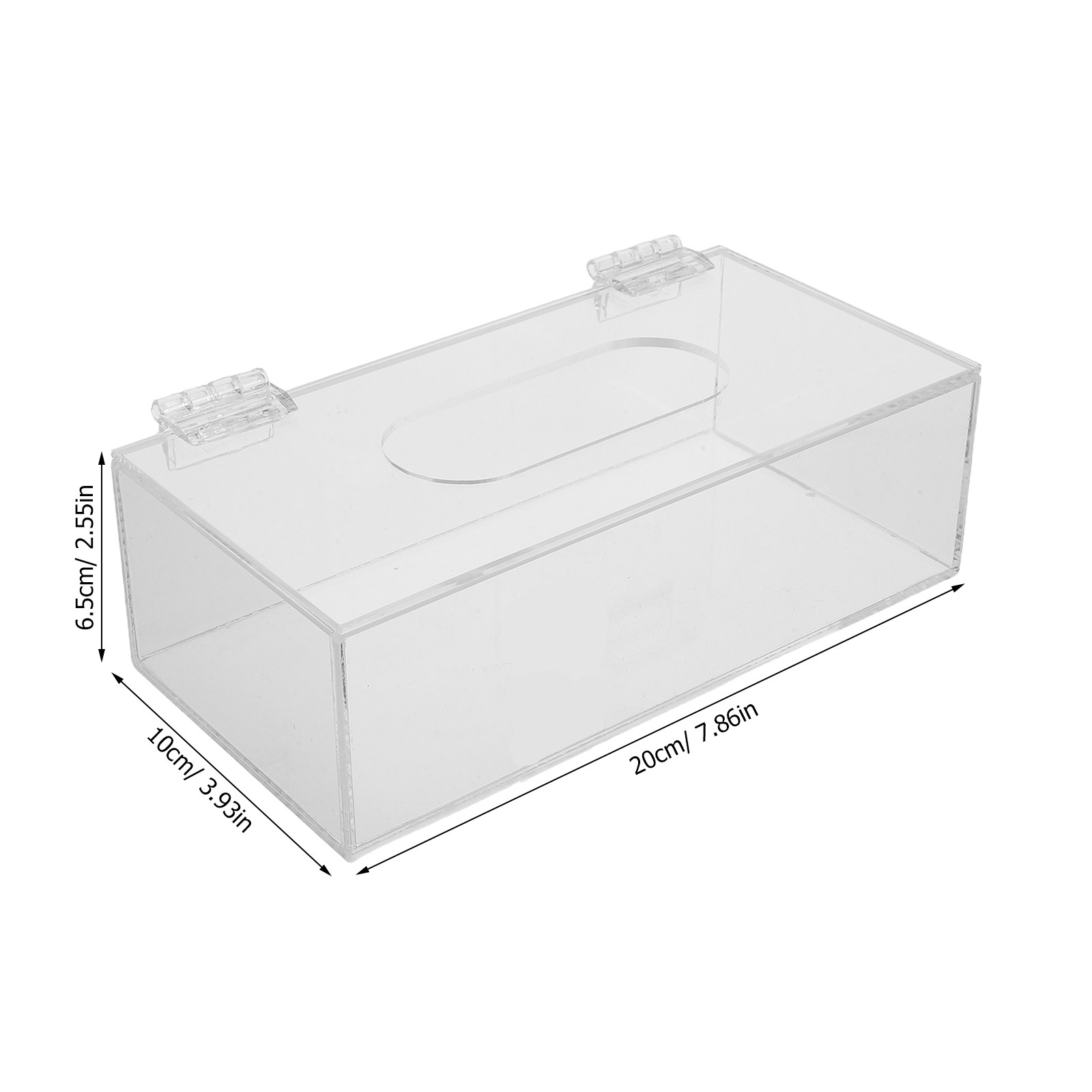Przezroczyste akrylowe pudełko – Face Mask Storage Box recenzja i cena