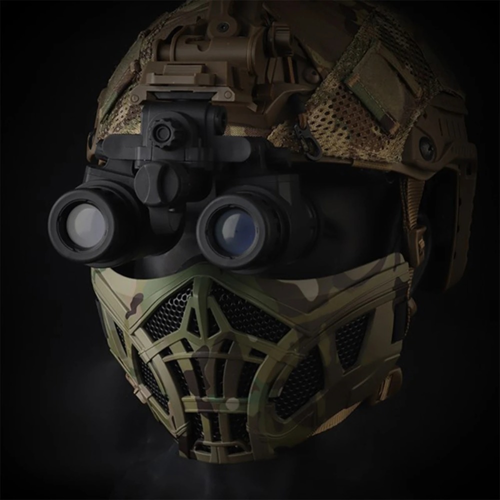 Taktyczna maska ​​Airsoft półm – Respirator Half Face recenzja i cena
