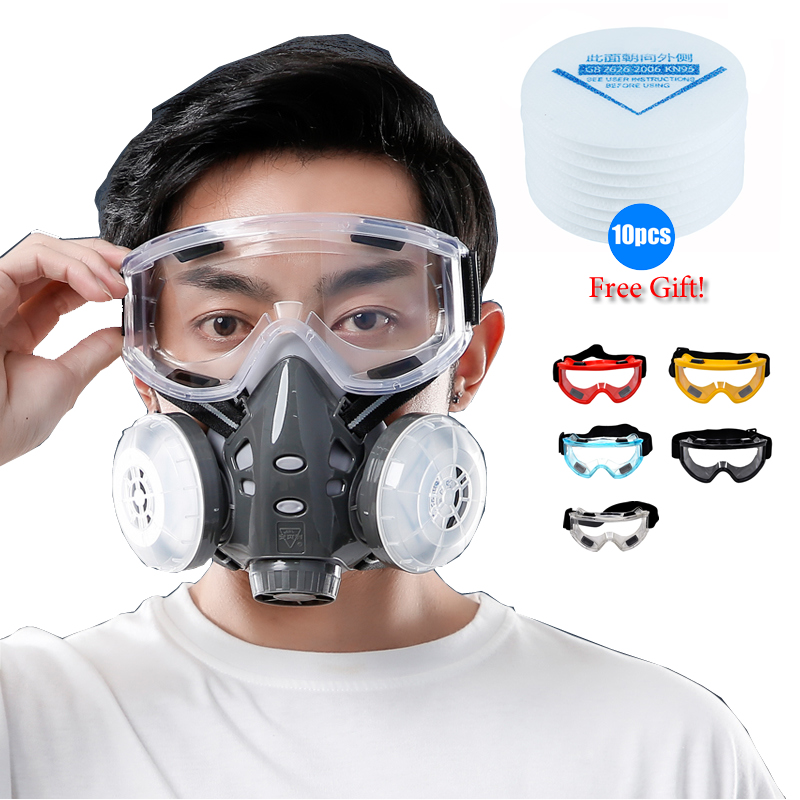 Półmaska przeciwpyłowa Gogle o – Kn95 Respirator Mask recenzja i cena