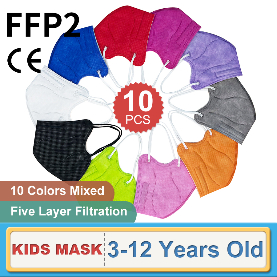 10 sztuk dzieci FFP2 maska ​​n – Kids Face Mask recenzja i cena