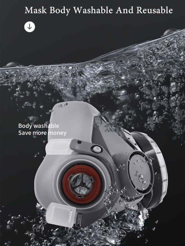 Półtwarzowa maska ​​przeciwgaz – Dust Mask Construction recenzja i cena