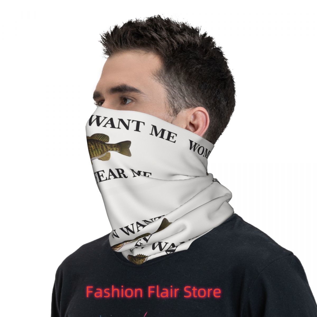 Ochraniacz na szyję typu rybka – Neck Gaiter Face Cover recenzja i cena