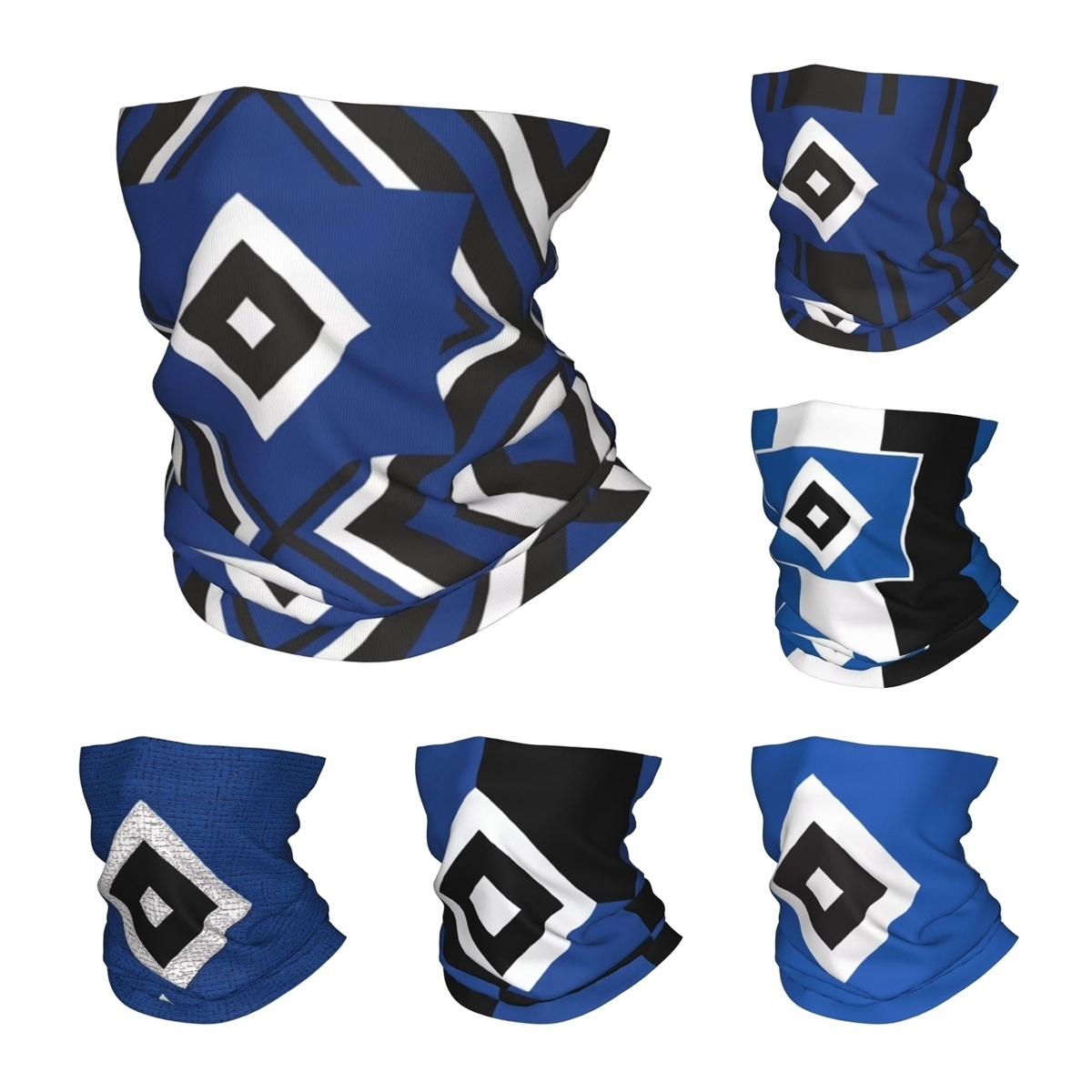 Niebieska Bandana Piłkarska Bl – Neck Gaiter Face Cover recenzja i cena