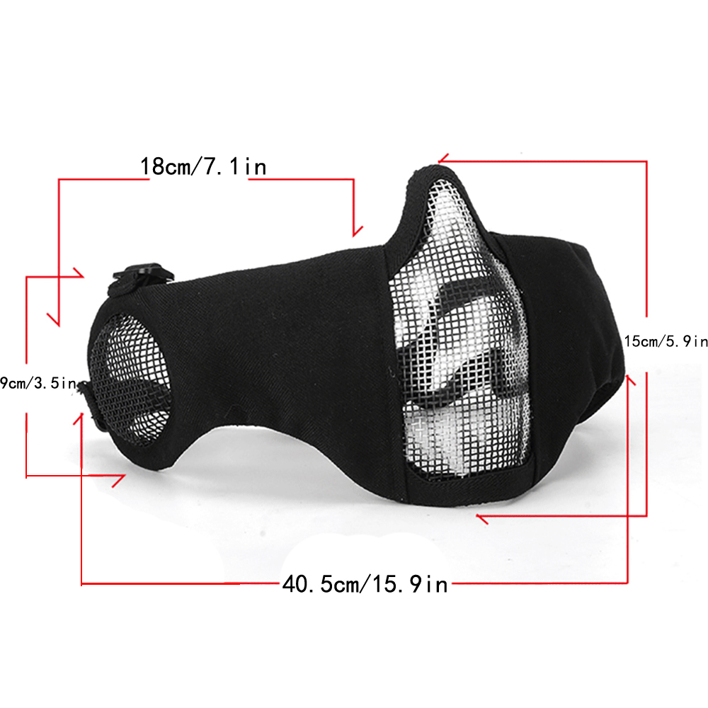 Taktyczna Regulowana Maska Och – Respirator Half Face recenzja i cena