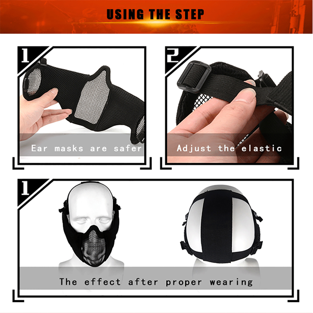 Taktyczna Regulowana Maska Och – Respirator Half Face recenzja i cena