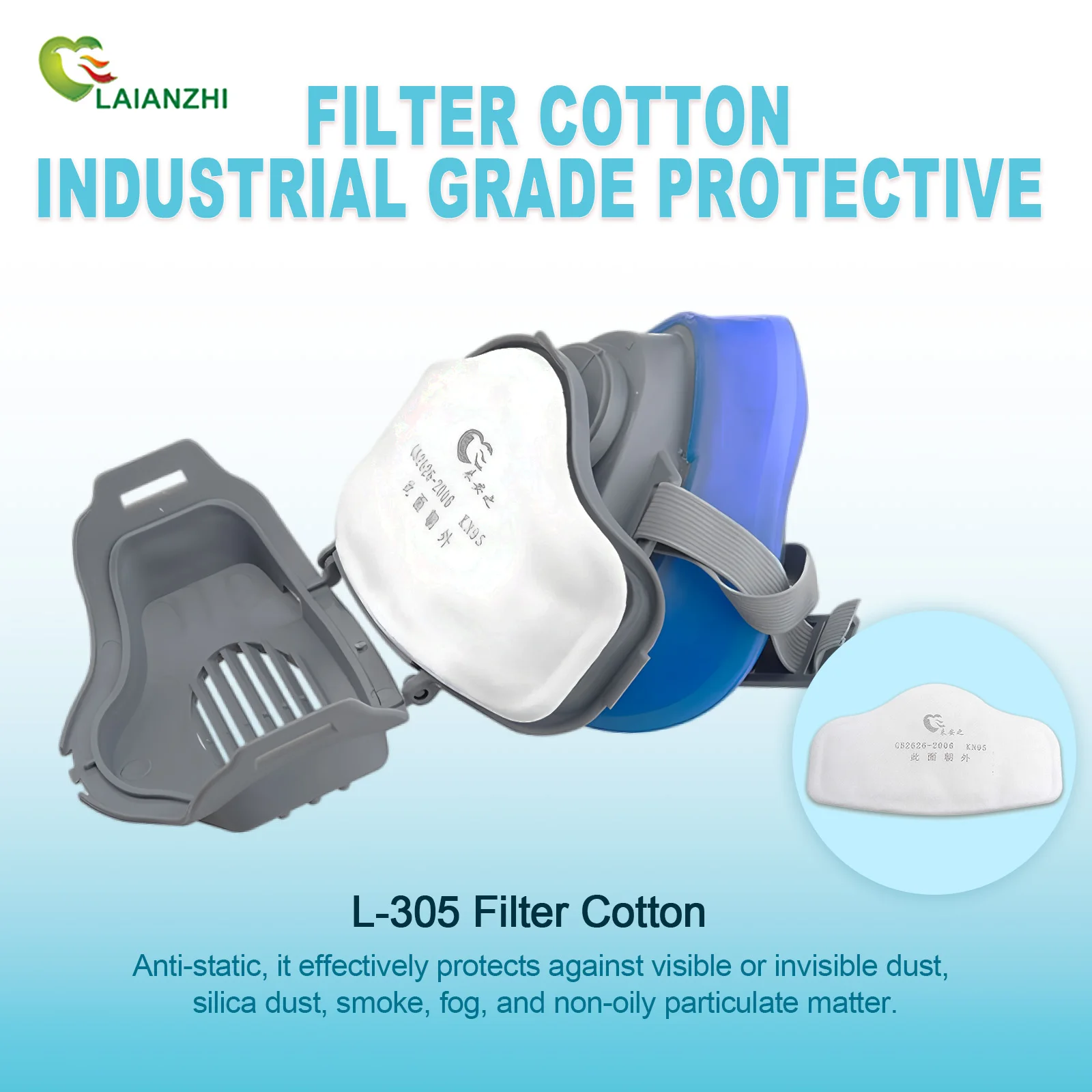 Maska silikonowa LAIANZHI odpo – Dust Mask Construction recenzja i cena